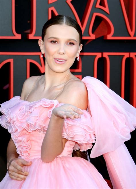 Millie Bobby Brown - "Stranger Things" Season 3 Premiere in Santa Monica • CelebMafia