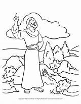 Jesus In The Wilderness Coloring Pages sketch template