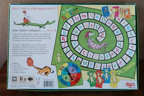 Vintage Dr. Seuss's ABC Game Ages 3 & UP Educational | Etsy