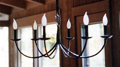 The Art of Lighting Fixtures: Wrought Iron Porch Chandelier