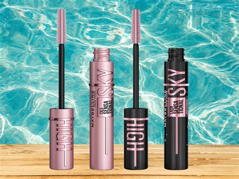 3 mascara options like Maybelline Sky High Mascara and where to get them