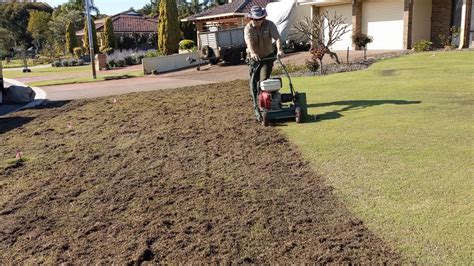 Vertimowing & Scarifying your lawn - YouTube