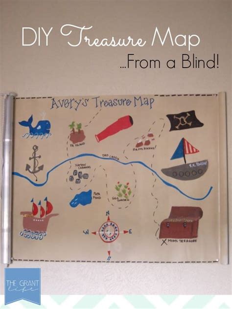 Easy Homemade Craft: DIY Treasure Map - mom makes dinner