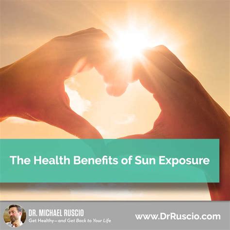 The Health Benefits of Sun Exposure