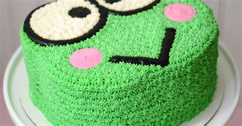 i heart baking!: mint chocolate keroppi cake