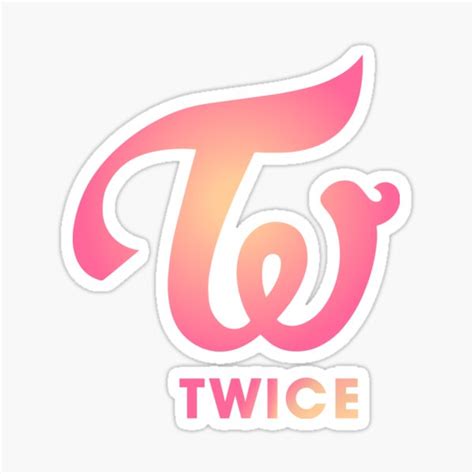 "Twice logo" Sticker for Sale by KpopAndJMusic | Redbubble