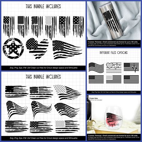 Distressed Flag SVG Bundle – MasterBundles