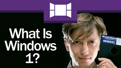 What Is Windows 1? - YouTube