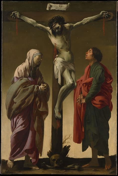 Hendrick ter Brugghen - The Crucifixion with the Virgin and Saint John ...