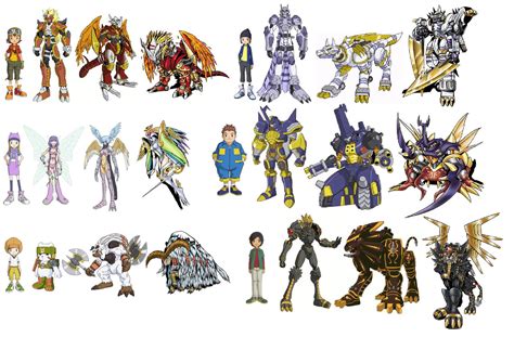 Digimon Frontier- Human/Beast/Ancient Spirits by kjg123 on DeviantArt