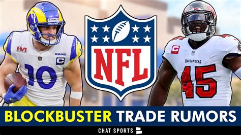 5 NFL BLOCKBUSTER TRADES Before The 2023 NFL Trade Deadline - YouTube