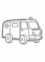 Ambulance Coloring Pages Printable For Free Download sketch template