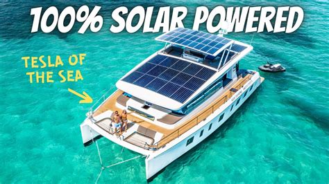 LIVING ON A 100% SOLAR POWERED YACHT (full tour) - Top Cruise Trips