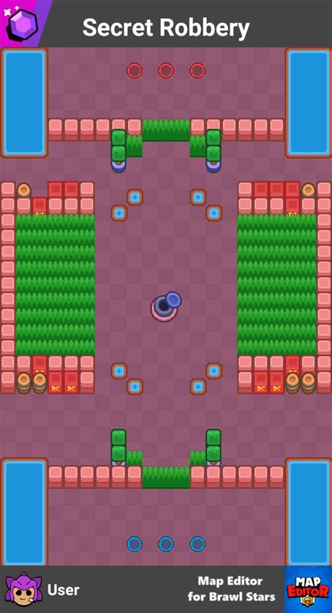 Map for brawl stars gems, secret robbery : r/Brawlstars