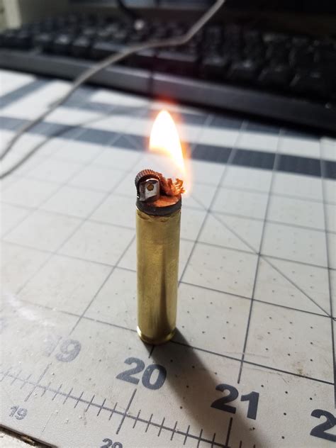 DIY Bullet Lighter | Bullet casing crafts, Lighter, Hunting decor crafts