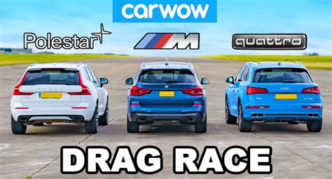 Sporty Compact SUV Brawl: BMW X3 M40i Vs. Volvo XC60 Polestar Vs. Audi ...