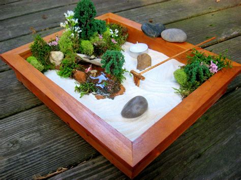 zen garten miniatur - coffeebooksblogging