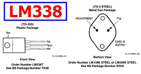 LM338 Datasheet - 5-Amp Adjustable Regulators - National