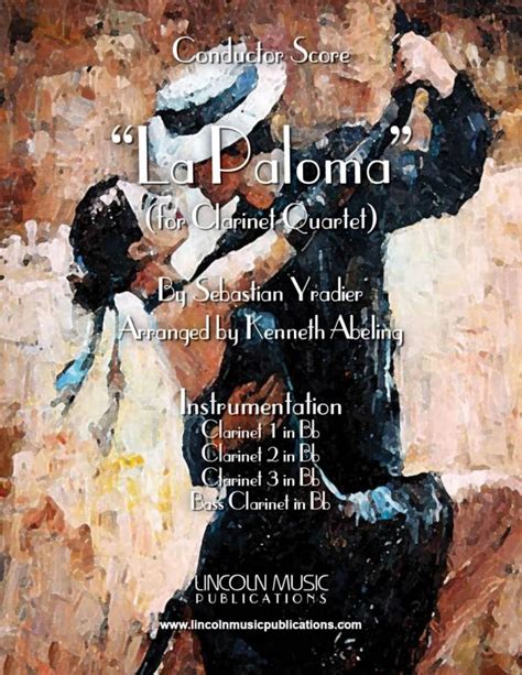 La Paloma (for Clarinet Quartet) - Download Sheet Music PDF file