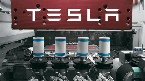 An Up-Close Look At Tesla's 4680 Battery Cell Production