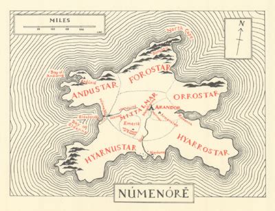 A Description of the Island of Númenor - Tolkien Gateway