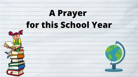 A Prayer for this School Year - Hope Through Hard Times