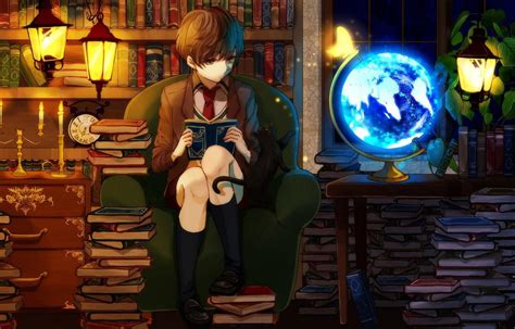 Anime Library Wallpapers - Top Free Anime Library Backgrounds - WallpaperAccess