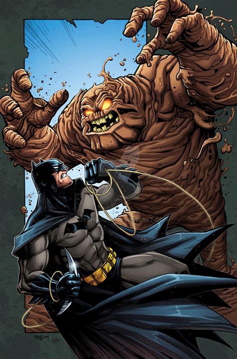 Batman VS Clayface RH by RossHughes on DeviantArt