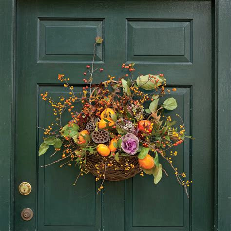 Fall Door Wreaths - Southern Lady Magazine