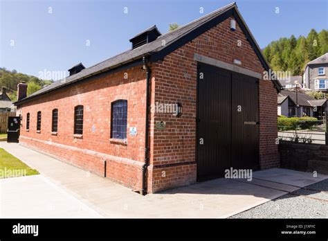 The old Glyn Valley Tramway engine shed in Glyn Ceiriog the tramway ...