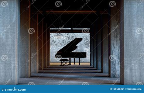 Musical Background.Piano Music Concept Stock Illustration ...