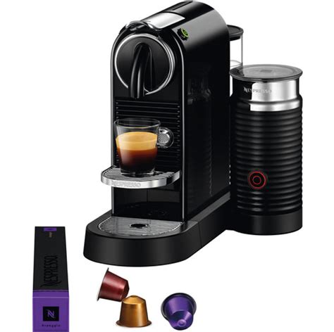 Nespresso CitiZ & Milk Black | Nespresso - Coffee & Espresso Machines