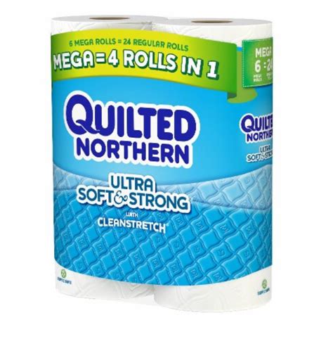 Quilted Northern Toilet Paper Bath Tissue, 6 rolls - Food 4 Less