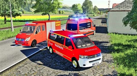 FS19 – Firefighter Pack 112-Modding V1.0 – Farming Simulator 19 Mods