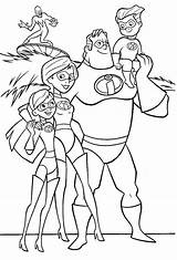 Incredibles Coloring Pages  Best For Kids sketch template