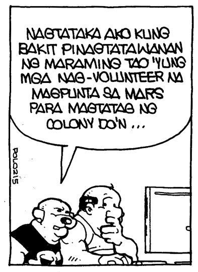 #PugadBaboy: One-way ticket to mars