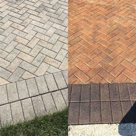 Staining Concrete Pavers | Brick paver patio, Concrete patio, Concrete ...