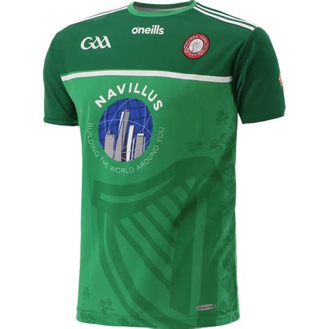 New York GAA Green Player Fit Jersey | oneills.com