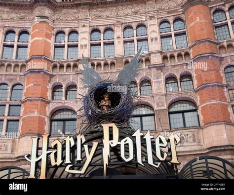 Harry Potter and the Cursed Child (Play), Palace Theatre, Cambridge Circus, London, UK Stock ...