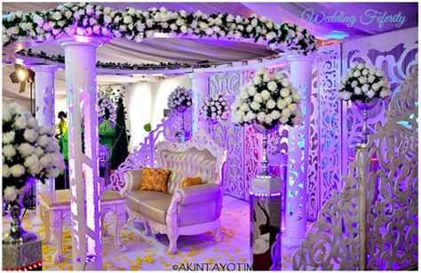 Nigerian Wedding Decor - Traditional and White Wedding Ideas | Nigerian wedding decor ...