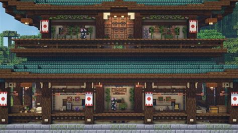 Minecraft Japanese House Interior