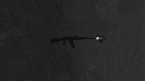 Ak 47 Wallpaper Black