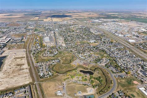 Stock Aerial Photos | Airdrie, Alberta