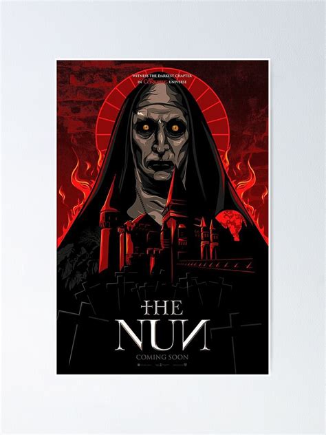 "The-Nun. Movie Horror Valak" Poster for Sale by donaldmarshall | Redbubble