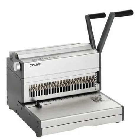 Wiro Binding Machine, Max Binding Sheet Width: 360mm, Model Name/Number ...