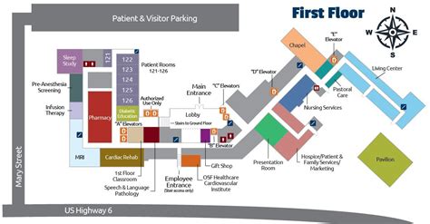 Butterworth Hospital Map Floor Plan