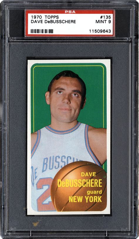 1970 Topps Dave Debusschere | PSA CardFacts™