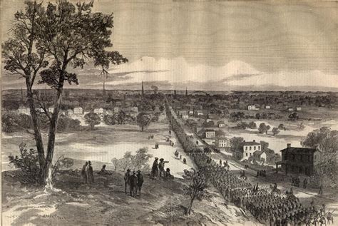 Union Troops Occupying Petersburg, Virginia