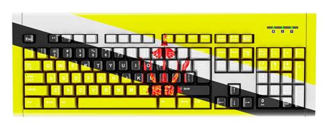 Bruneian Flag Painted on Computer Keyboard. 3D Rendering Stock ...