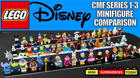 LEGO Disney CMF Comparison: Series 1, 2, and 3 RANKED and REVIEWED ...